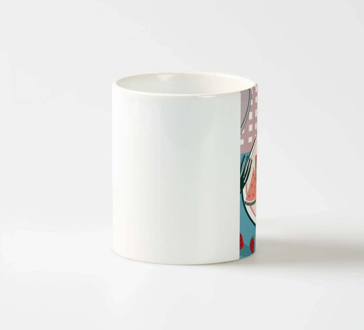 Watermelon ceramic mug by gulsengunel