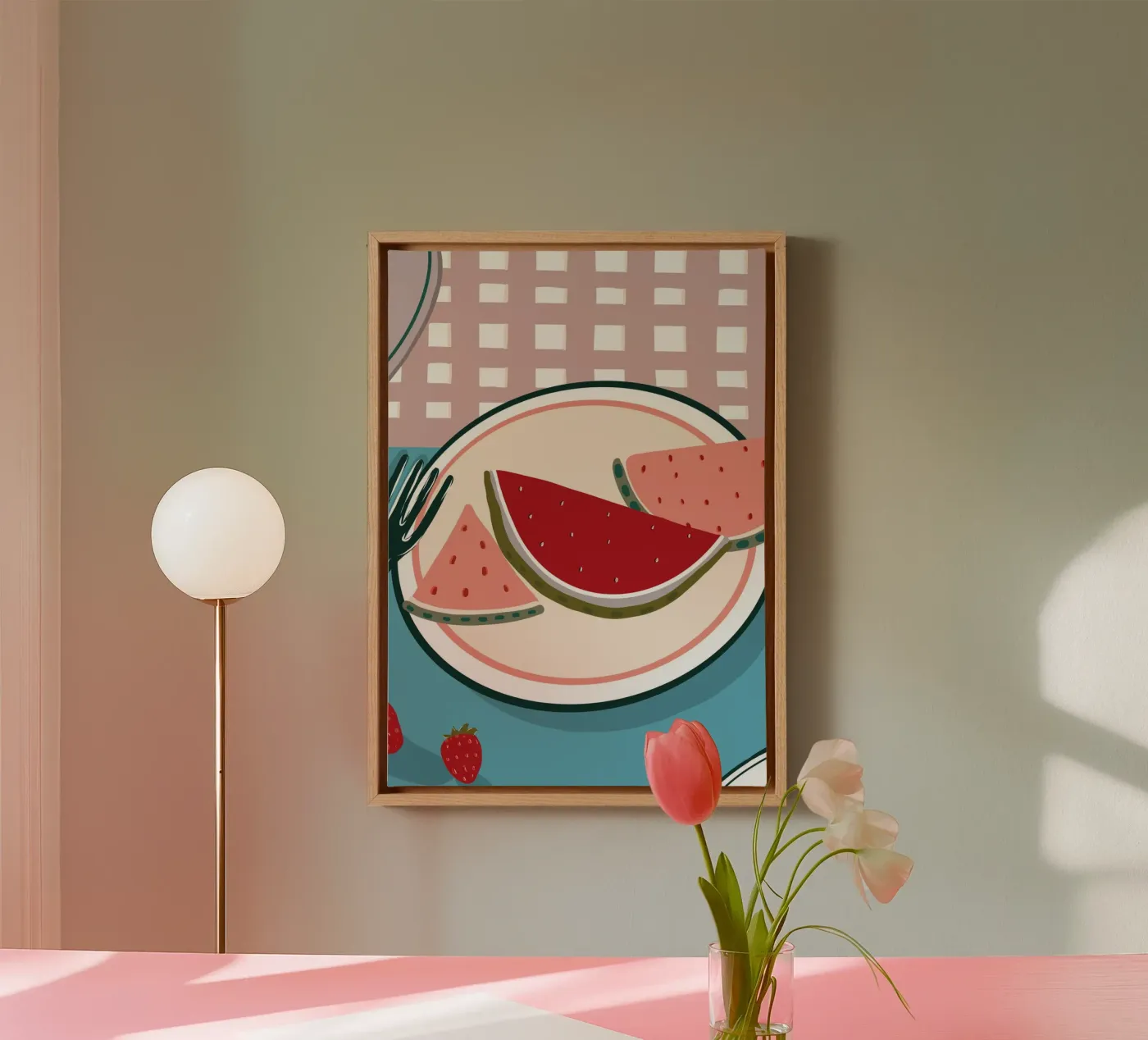 Pastèque toile de gulsengunel
