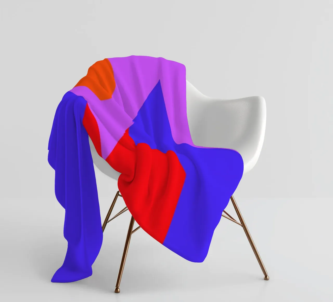 the power of the moon. coperta in pile da FRICKE DESIGN