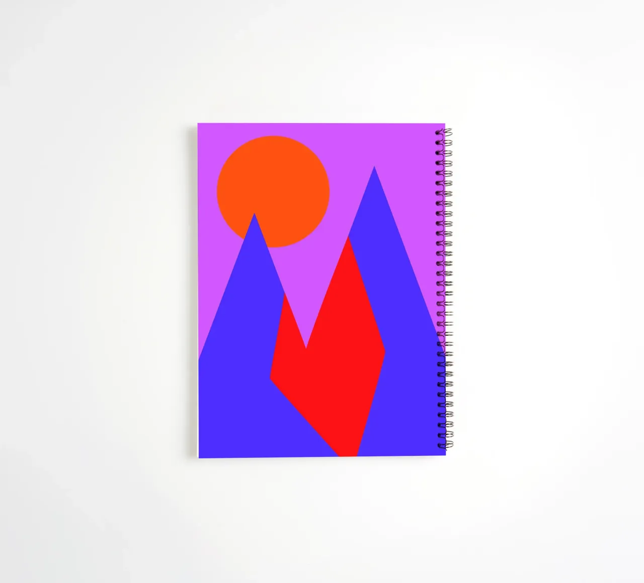 the power of the moon. spiral notebook by FRICKE DESIGN