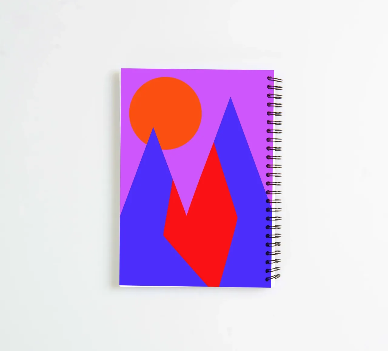 the power of the moon. spiral notebook by FRICKE DESIGN