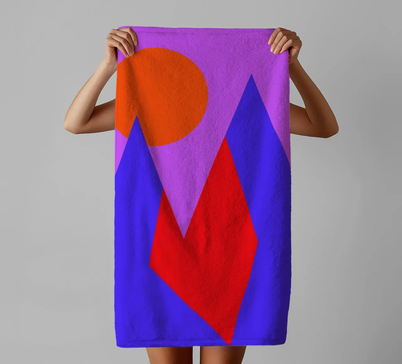 the power of the moon. towel by FRICKE DESIGN