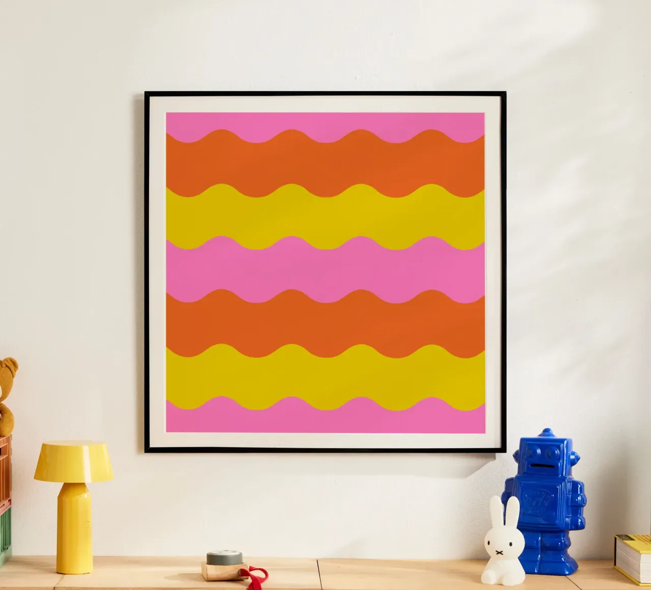 cluug poster con telaio in legno da fummelhummel