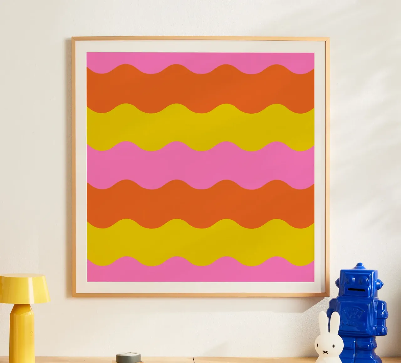 cluug poster con telaio in legno da fummelhummel