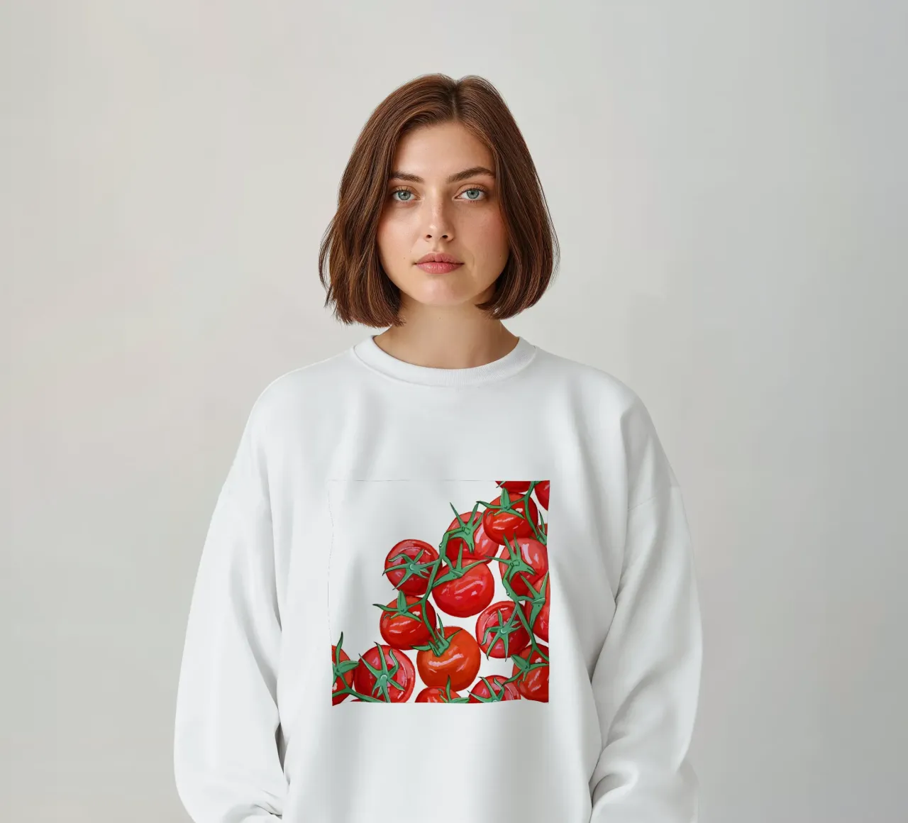 Pomodori disegnati a mano felpa da gulsengunel