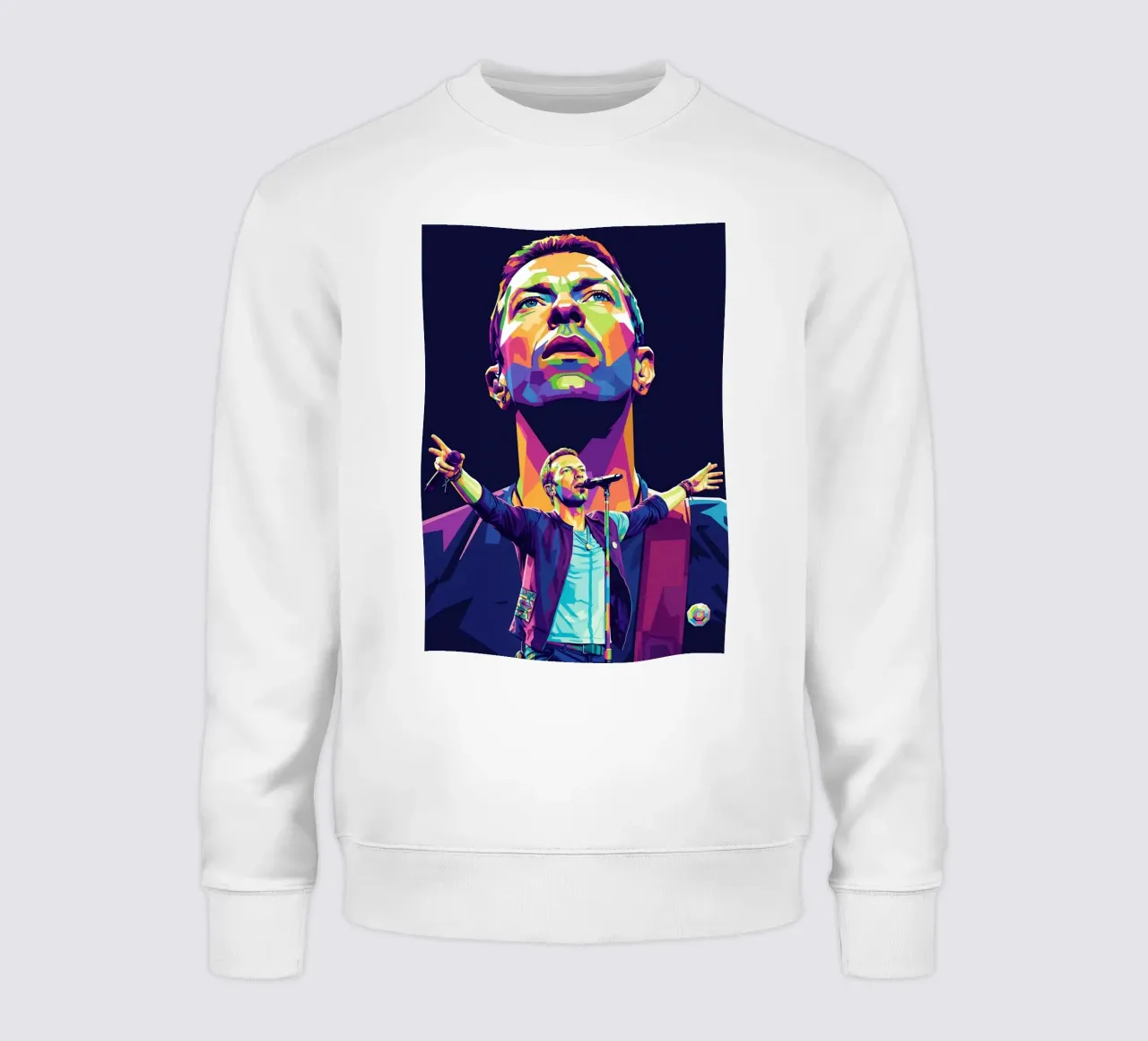 Chris Martin - Coldplay #1 felpa da Hantamrata