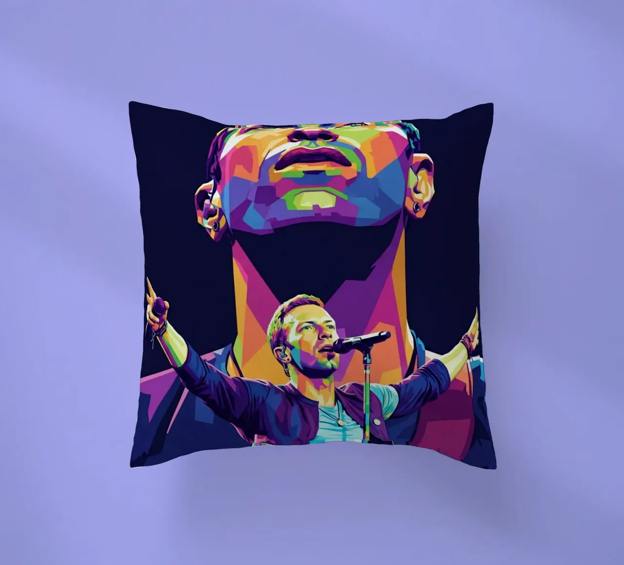 Chris Martin - Coldplay #1 cuscino da Hantamrata