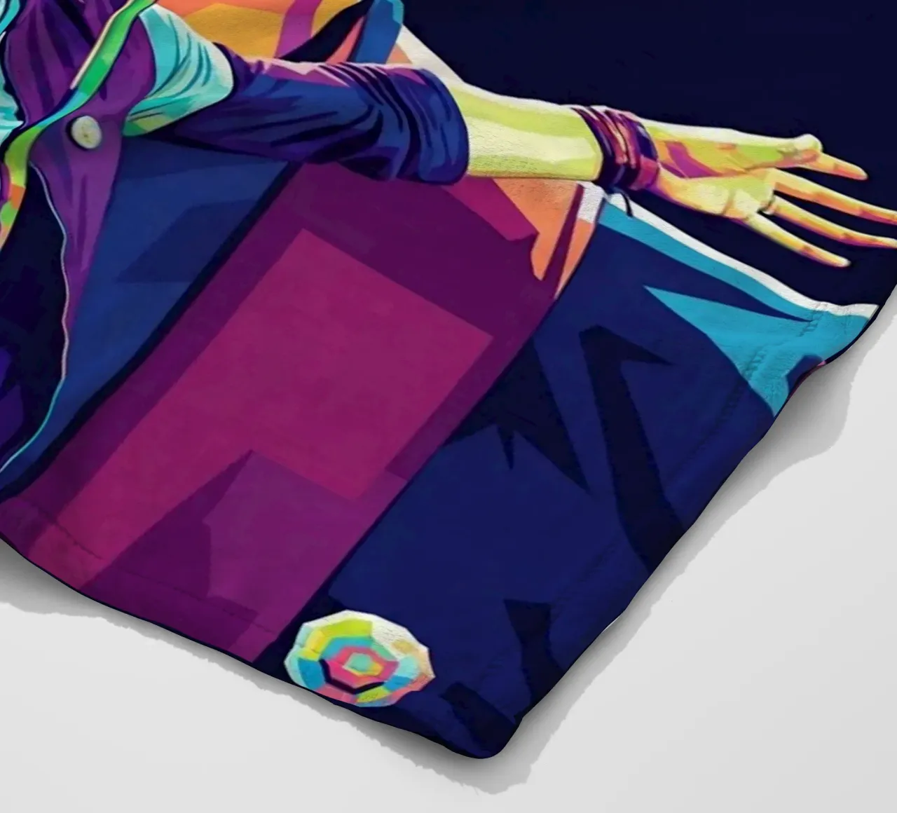 Chris Martin - Coldplay #1 coperta in pile da Hantamrata