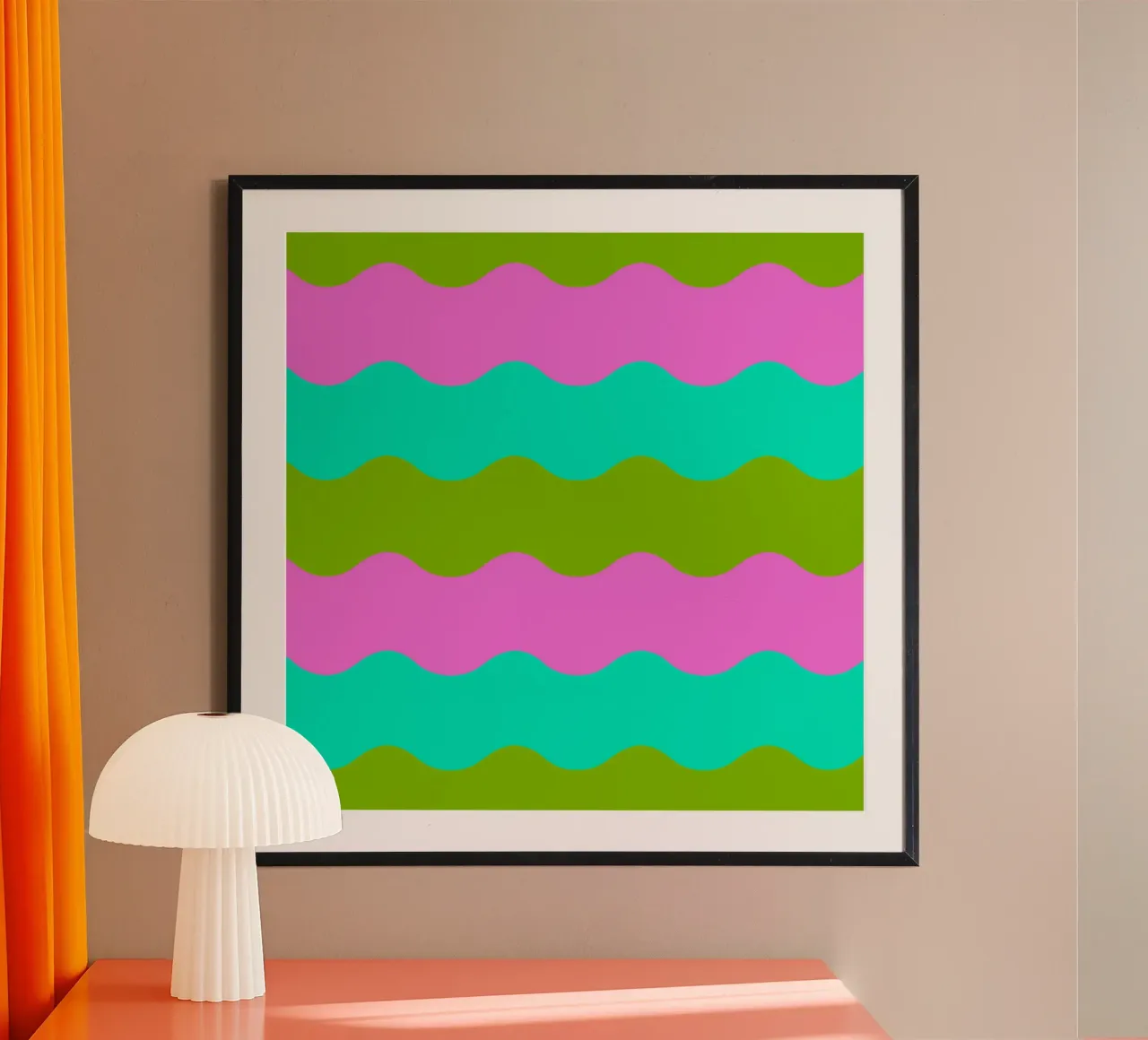 cluug poster con telaio in alluminio da fummelhummel