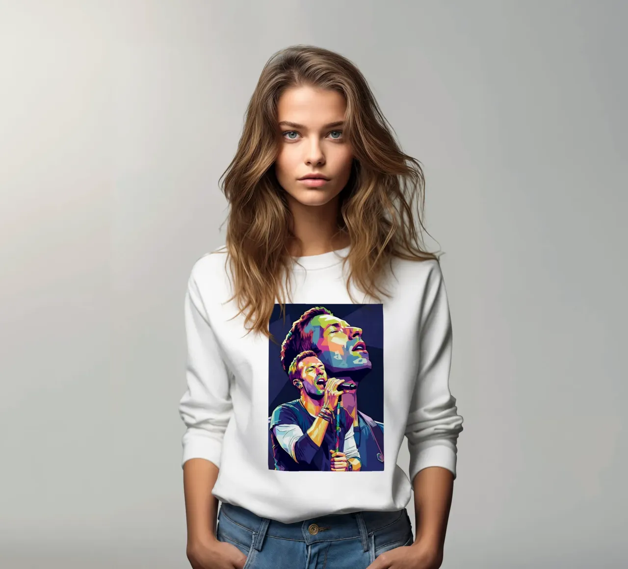 Chris Martin- Coldplay #2 Sweatshirt von Hantamrata