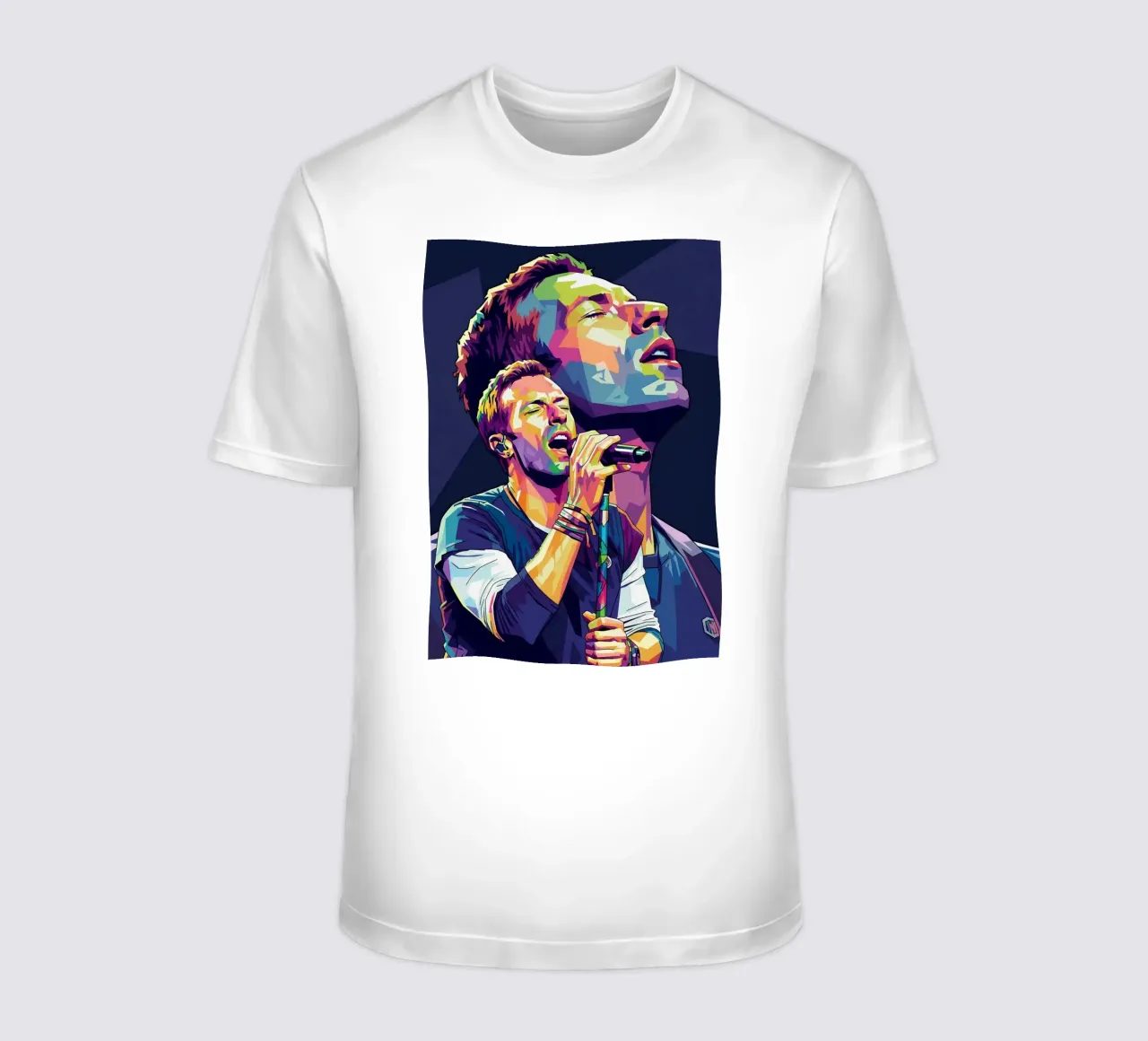 Chris Martin- Coldplay #2 t-shirt da Hantamrata