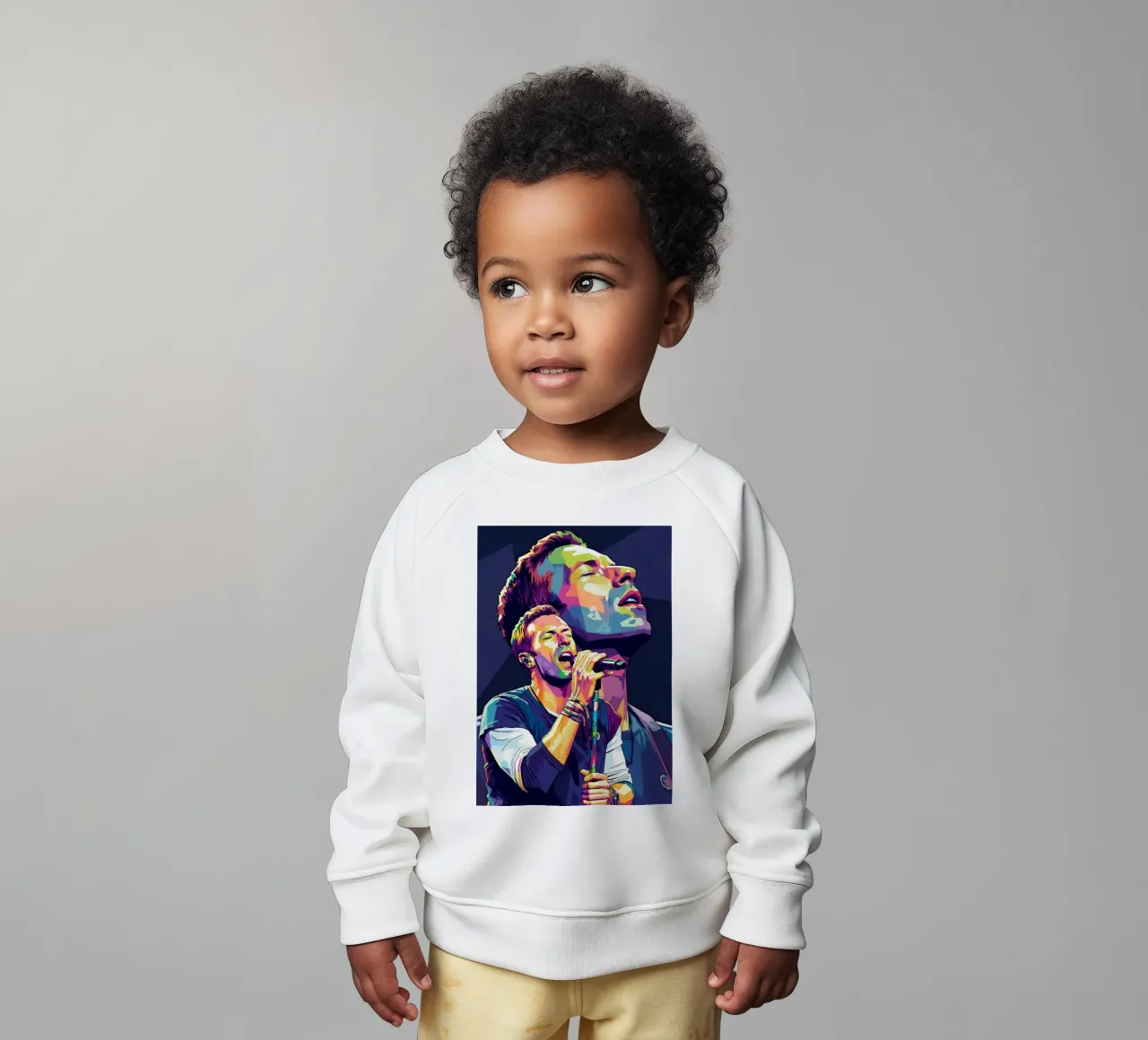 Chris Martin- Coldplay #2 felpa neonato da Hantamrata