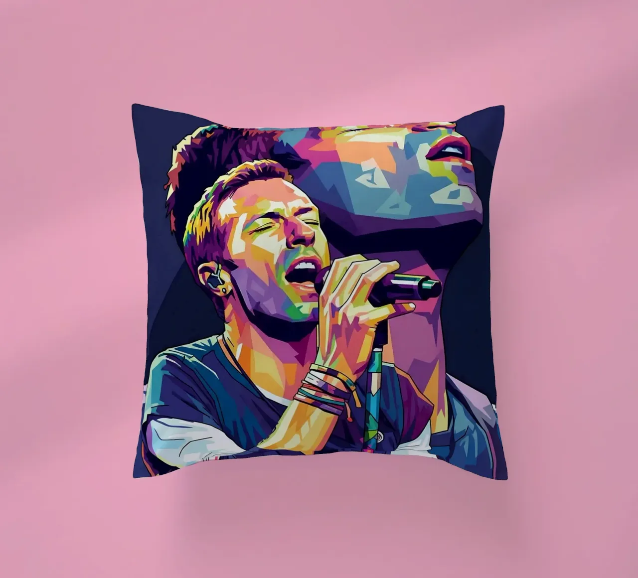 Chris Martin- Coldplay #2 cuscino da Hantamrata