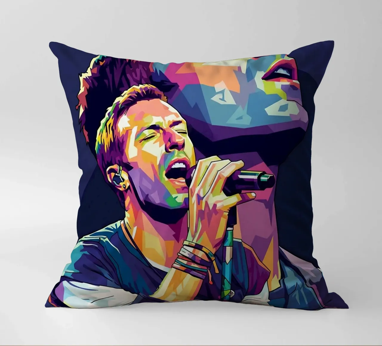 Chris Martin- Coldplay #2 cuscino da Hantamrata