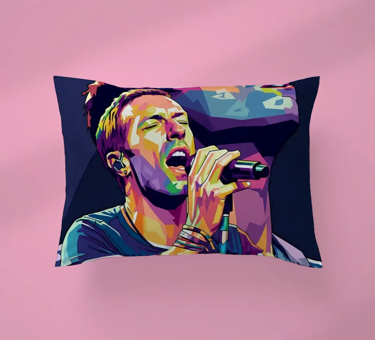 Chris Martin- Coldplay #2 cuscino da Hantamrata