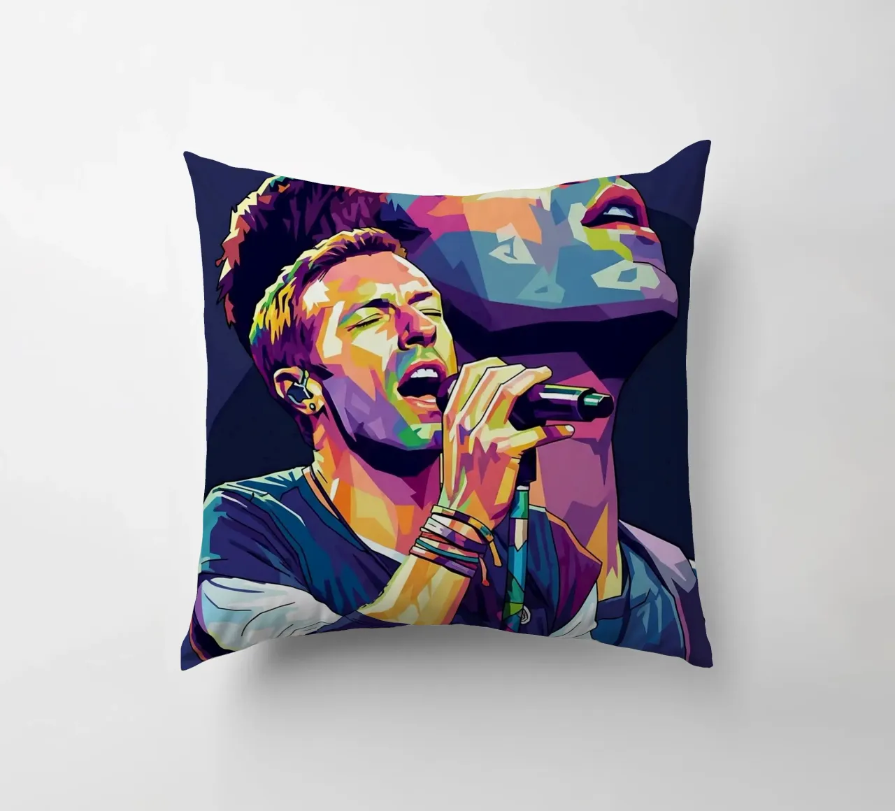Chris Martin- Coldplay #2 cuscino da Hantamrata