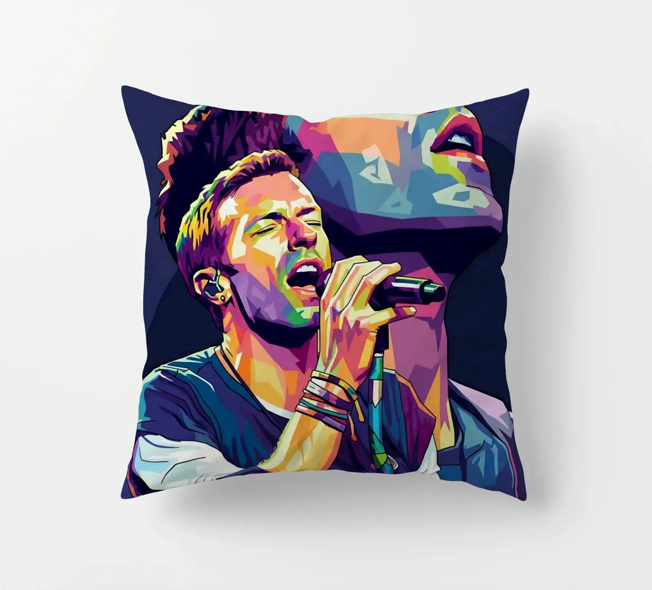 Chris Martin- Coldplay #2 cuscino da Hantamrata