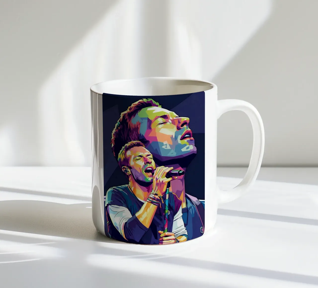 Chris Martin- Coldplay #2 tazza in ceramica da Hantamrata