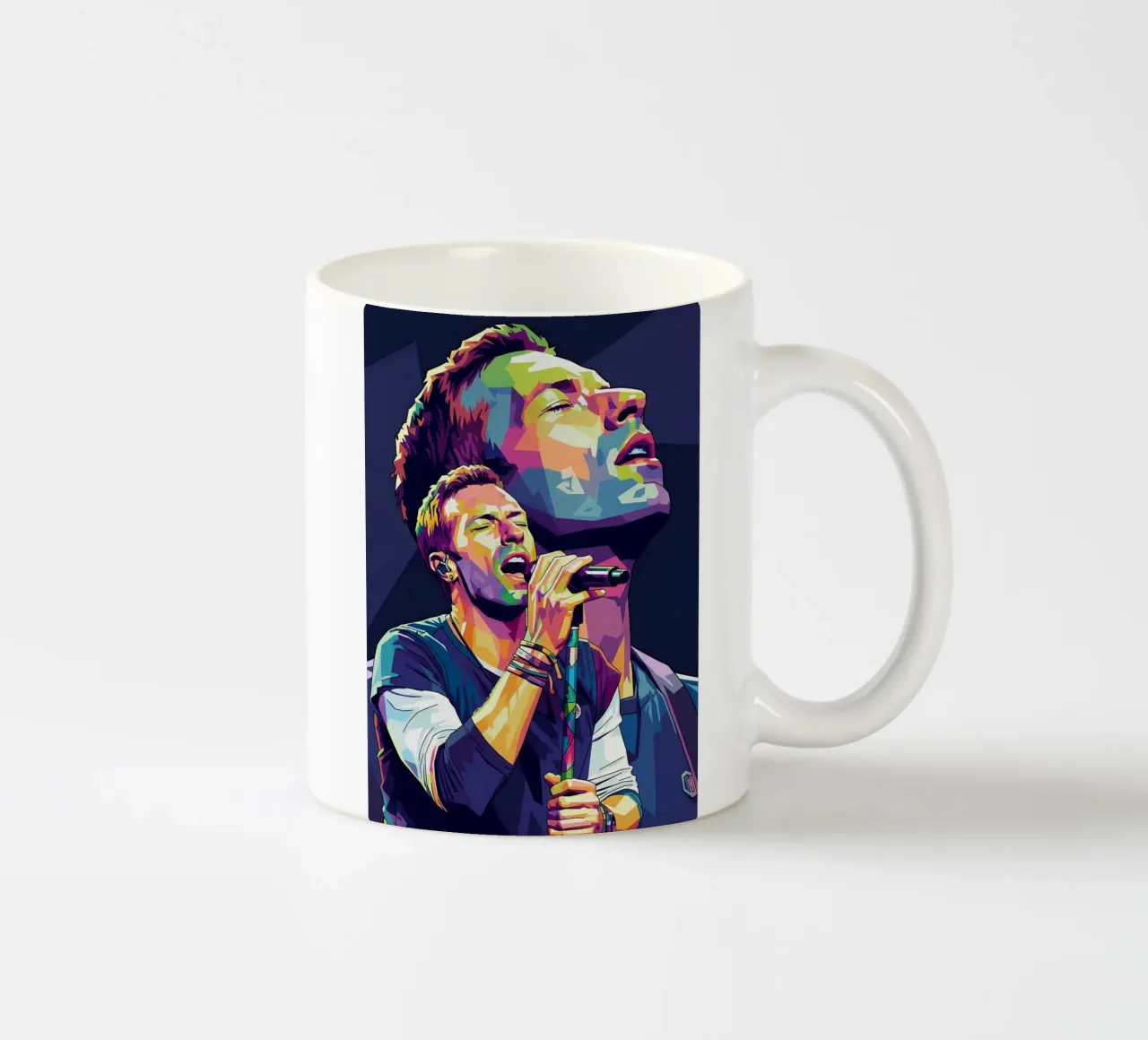 Chris Martin- Coldplay #2 tazza in ceramica da Hantamrata