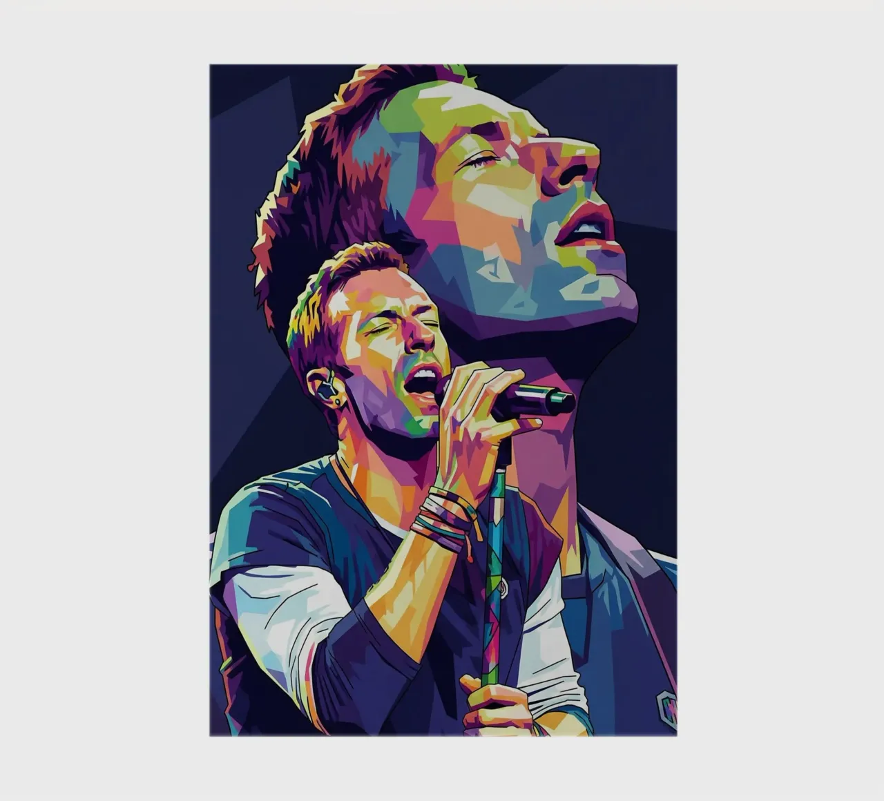Chris Martin- Coldplay #2 notebook by Hantamrata