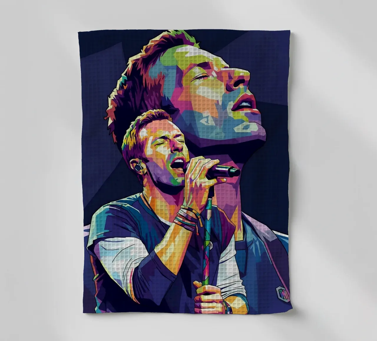 Chris Martin- Coldplay #2 canovaccio da cucina da Hantamrata