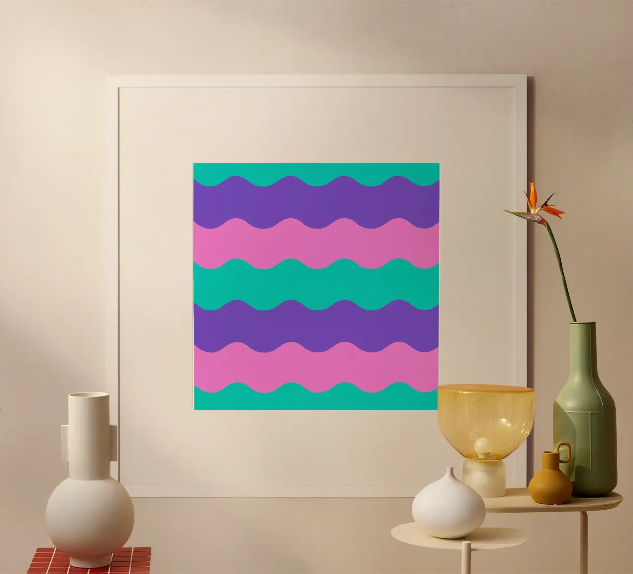 cluug poster con telaio in legno da fummelhummel