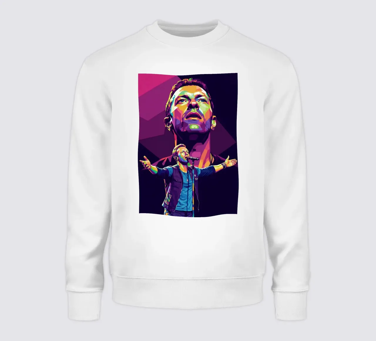 Chris Martin - Coldplay #3 sweatshirt by Hantamrata