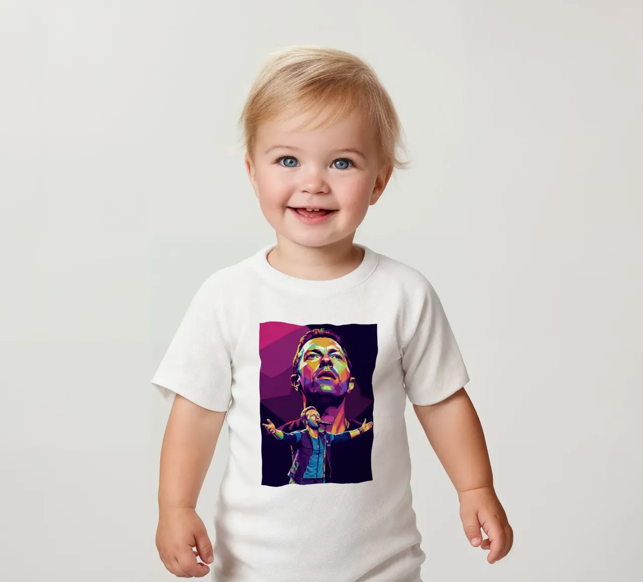 Chris Martin - Coldplay #3 maglietta neonato da Hantamrata