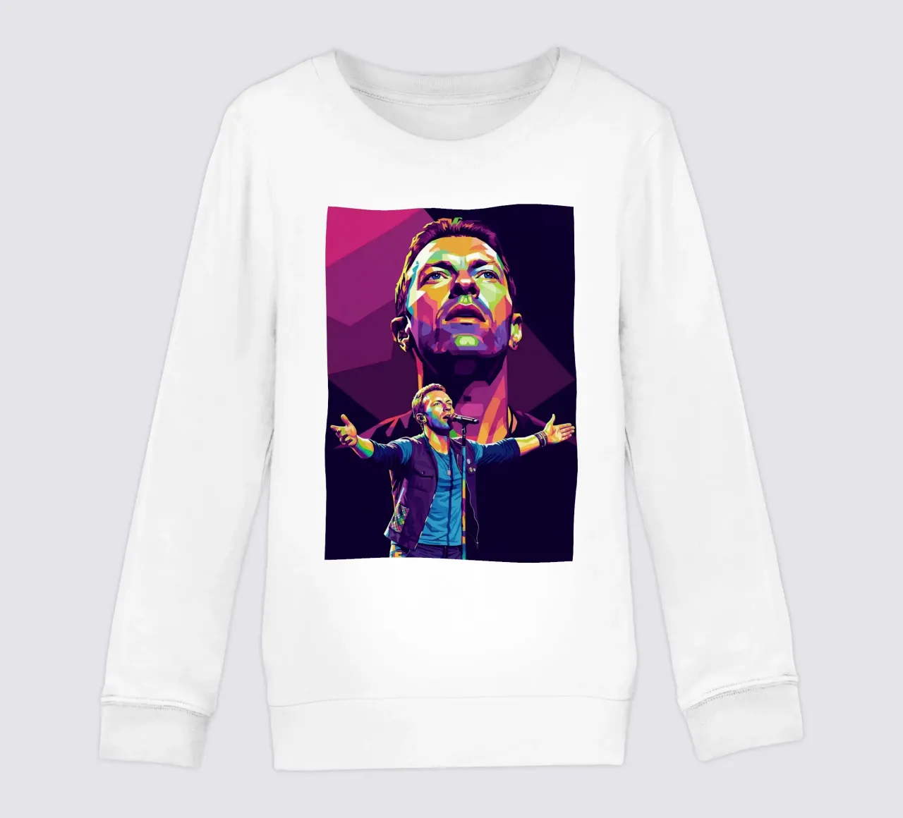 Chris Martin - Coldplay #3 felpa bambino da Hantamrata