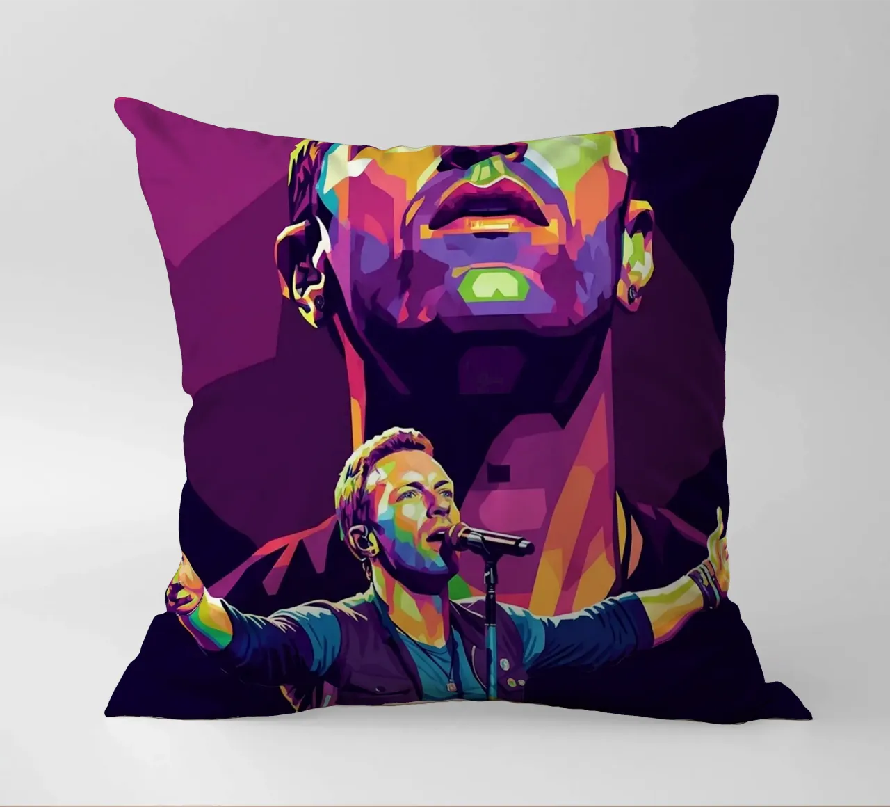 Chris Martin - Coldplay #3 cuscino da Hantamrata