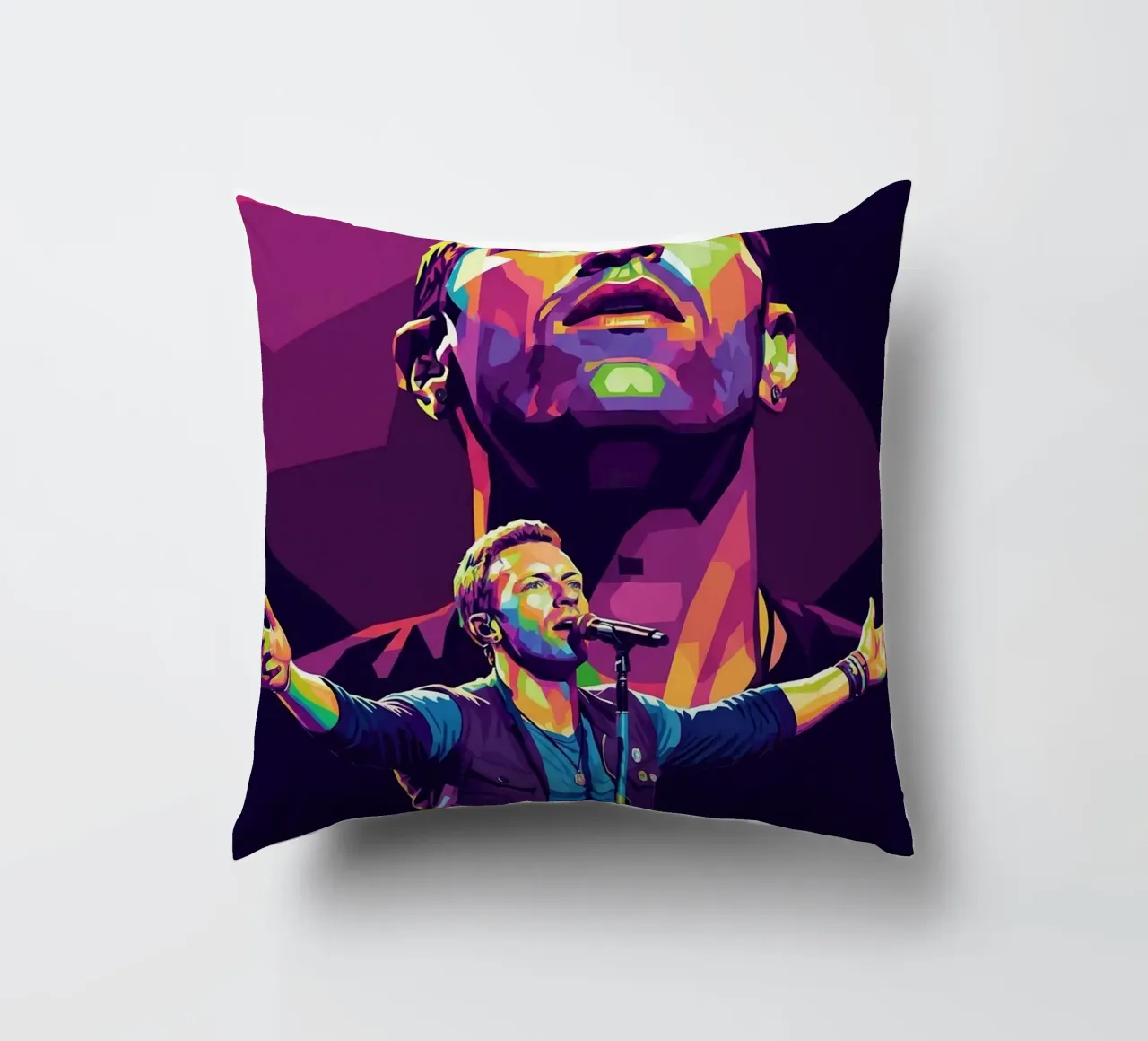 Chris Martin - Coldplay #3 cuscino da Hantamrata