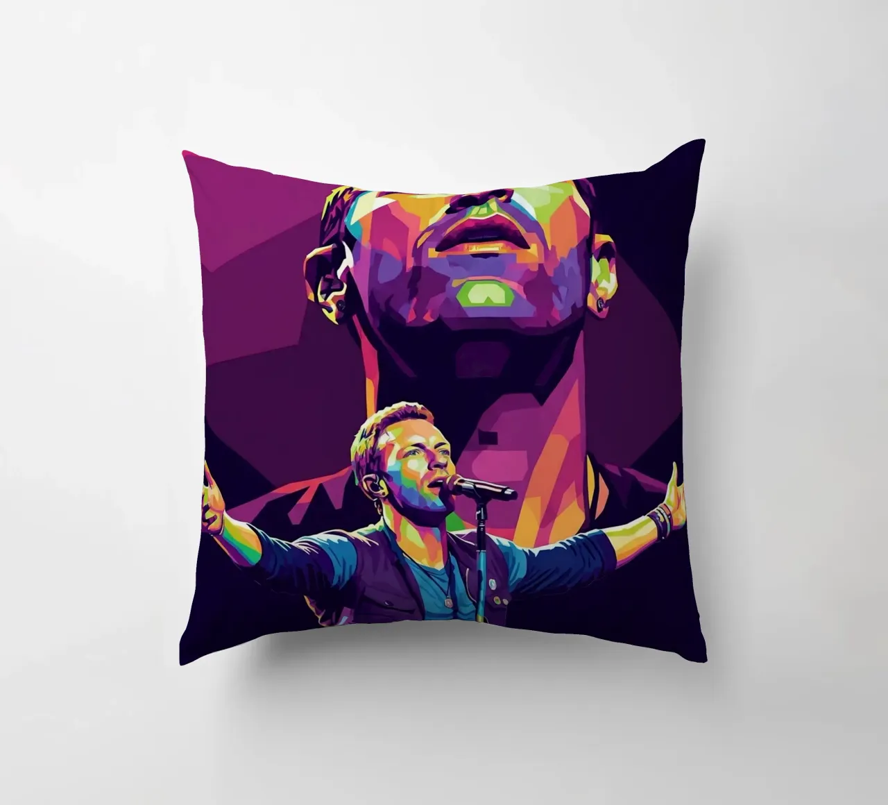 Chris Martin - Coldplay #3 cuscino da Hantamrata