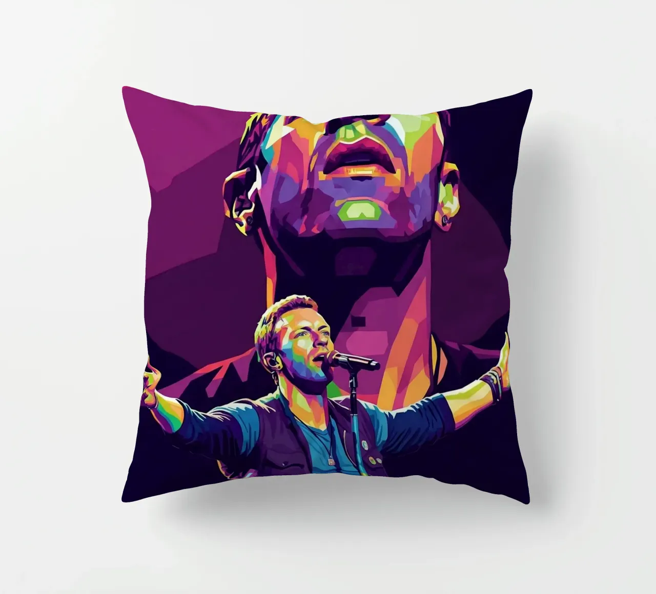 Chris Martin - Coldplay #3 cuscino da Hantamrata