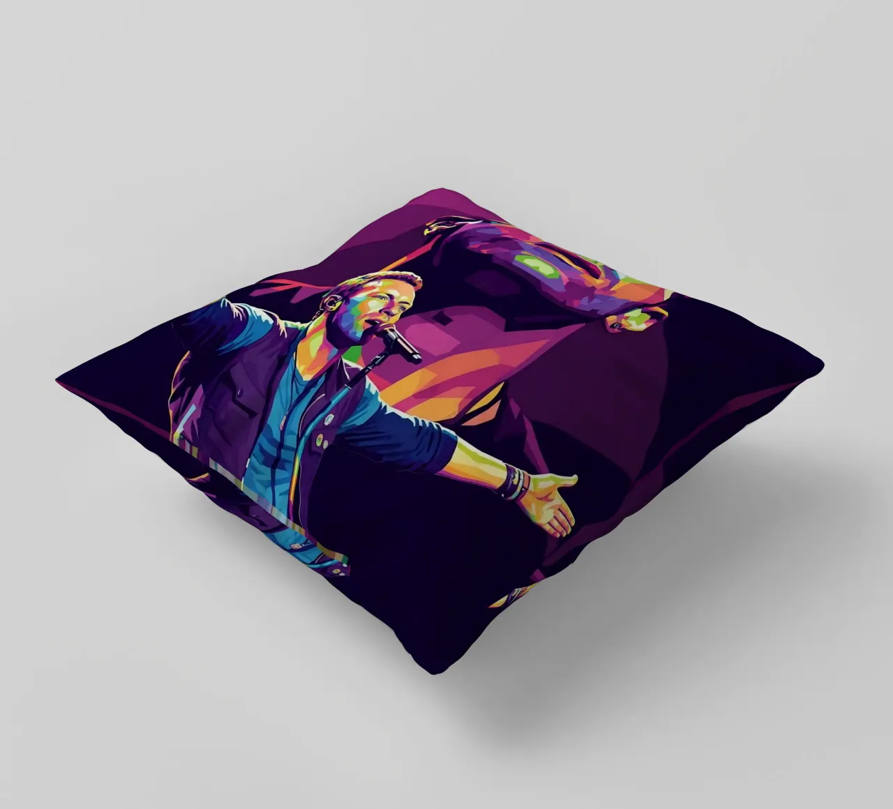 Chris Martin - Coldplay #3 cuscino da Hantamrata