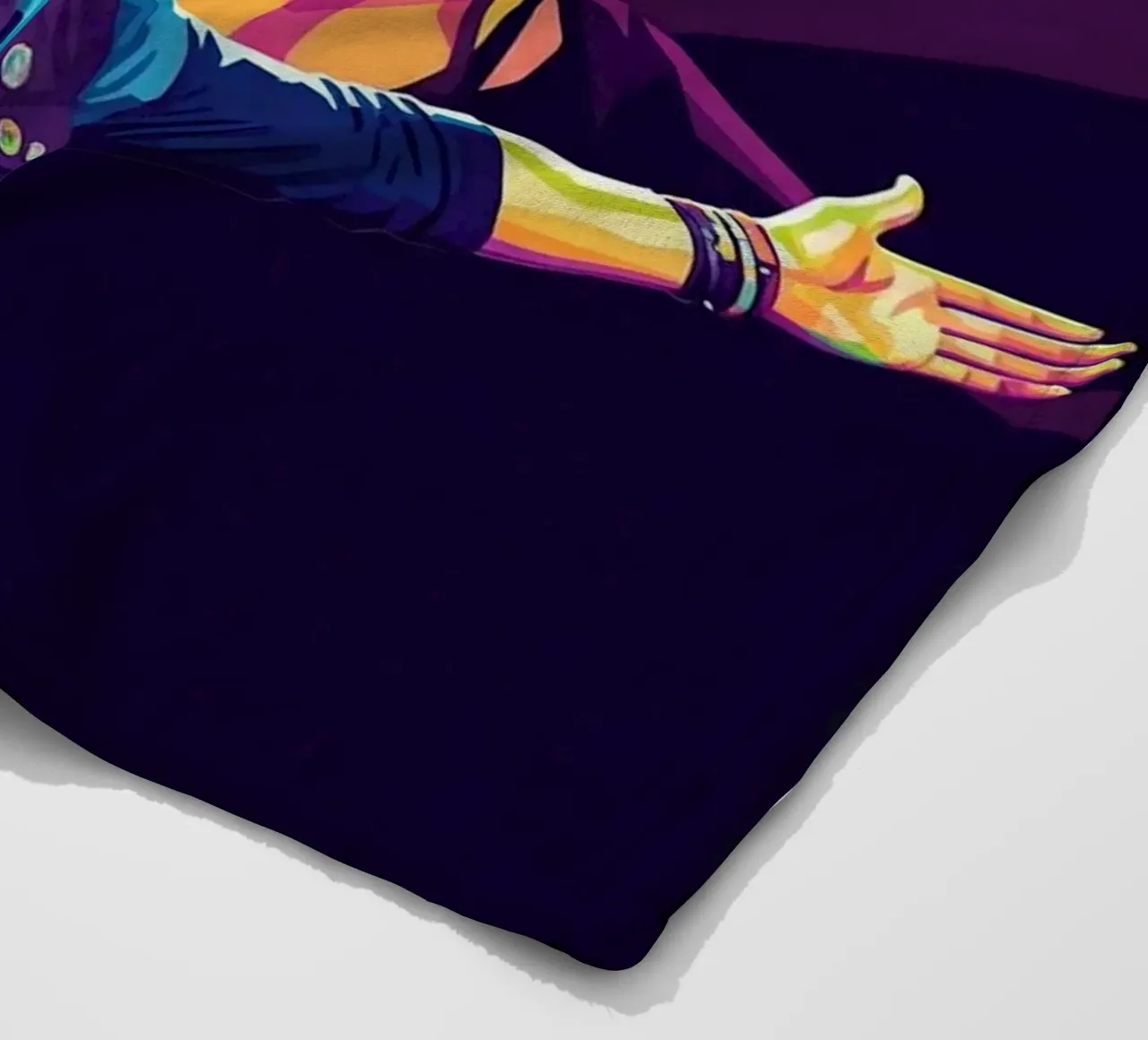 Chris Martin - Coldplay #3 coperta in pile da Hantamrata