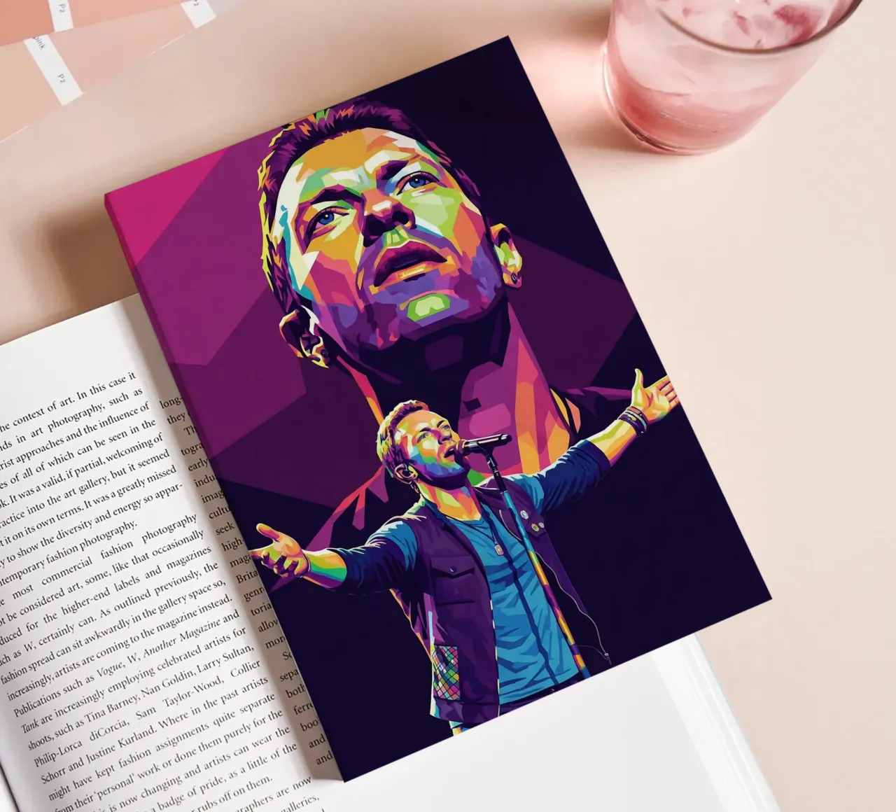 Chris Martin - Coldplay #3 notebook by Hantamrata