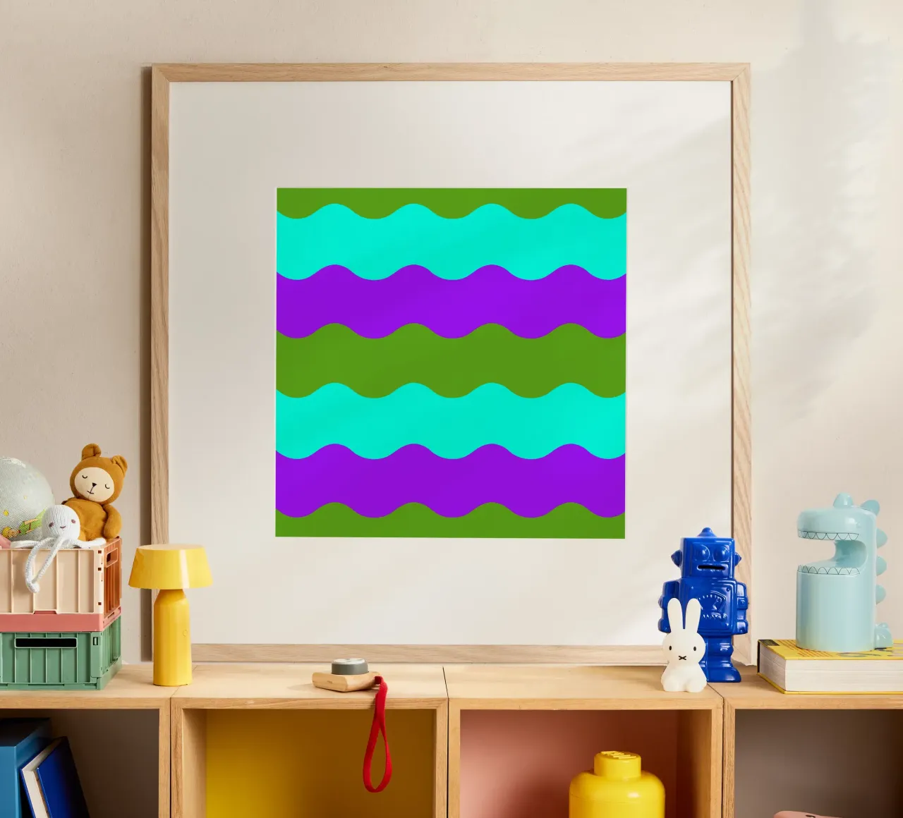 cluug poster con telaio in alluminio da fummelhummel