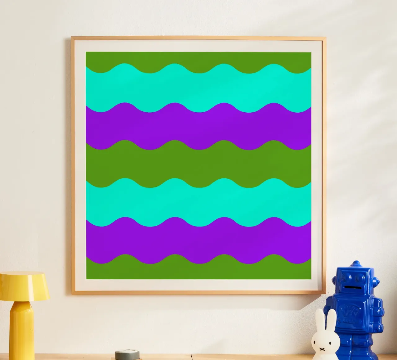 cluug poster con telaio in alluminio da fummelhummel