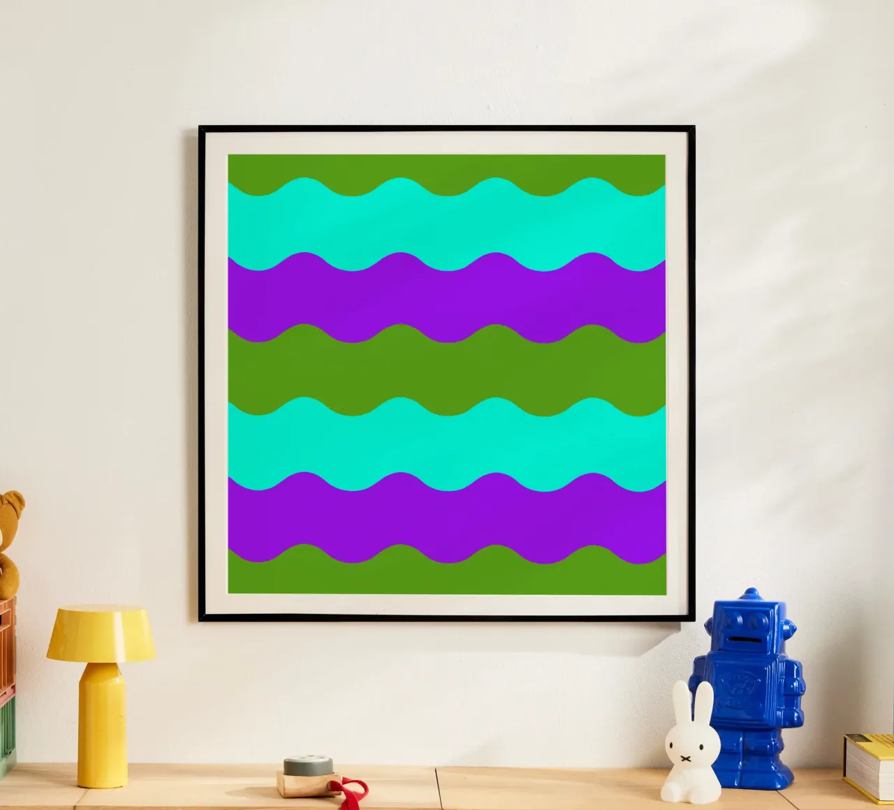 cluug poster con telaio in alluminio da fummelhummel