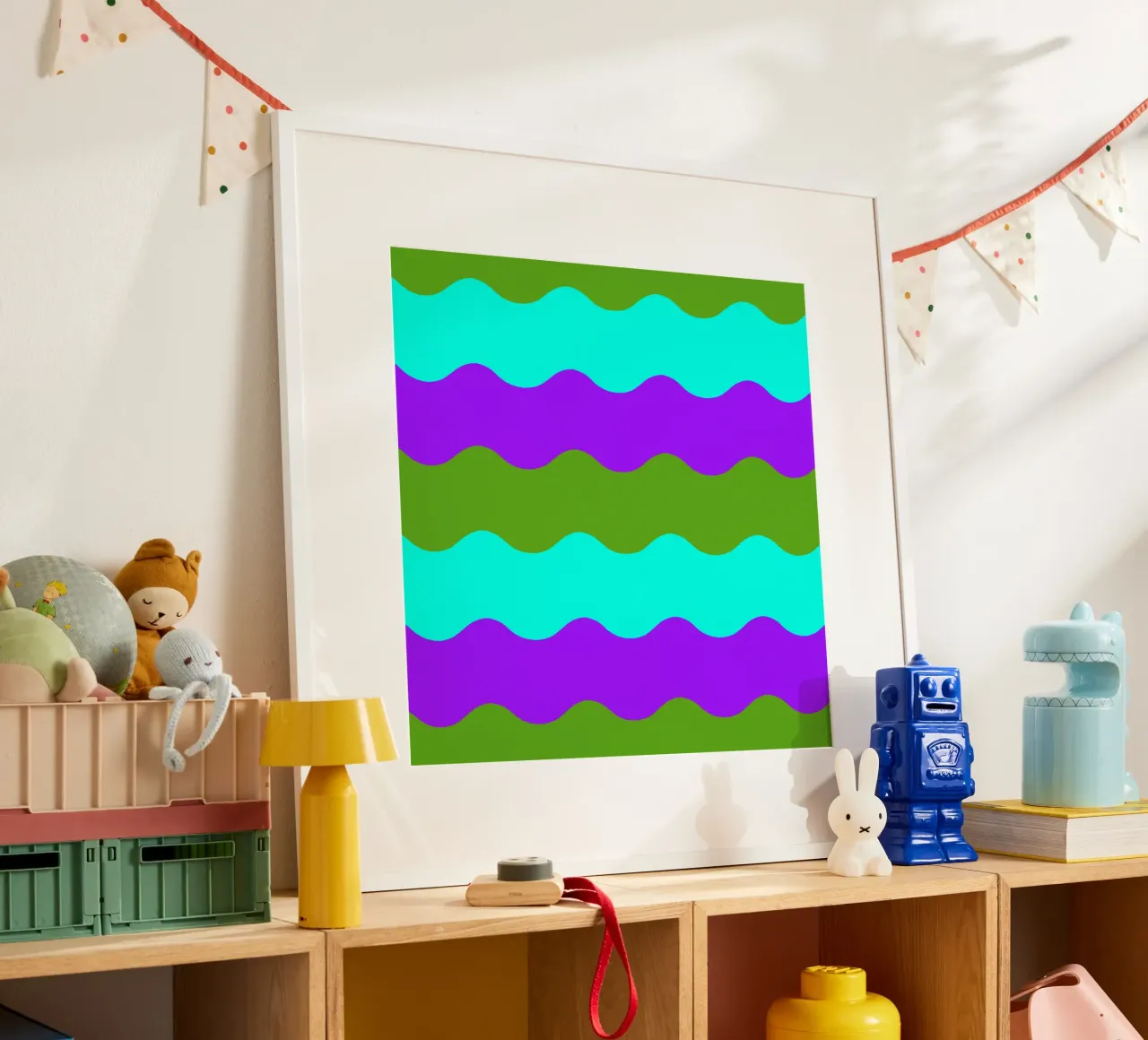 cluug poster con telaio in alluminio da fummelhummel