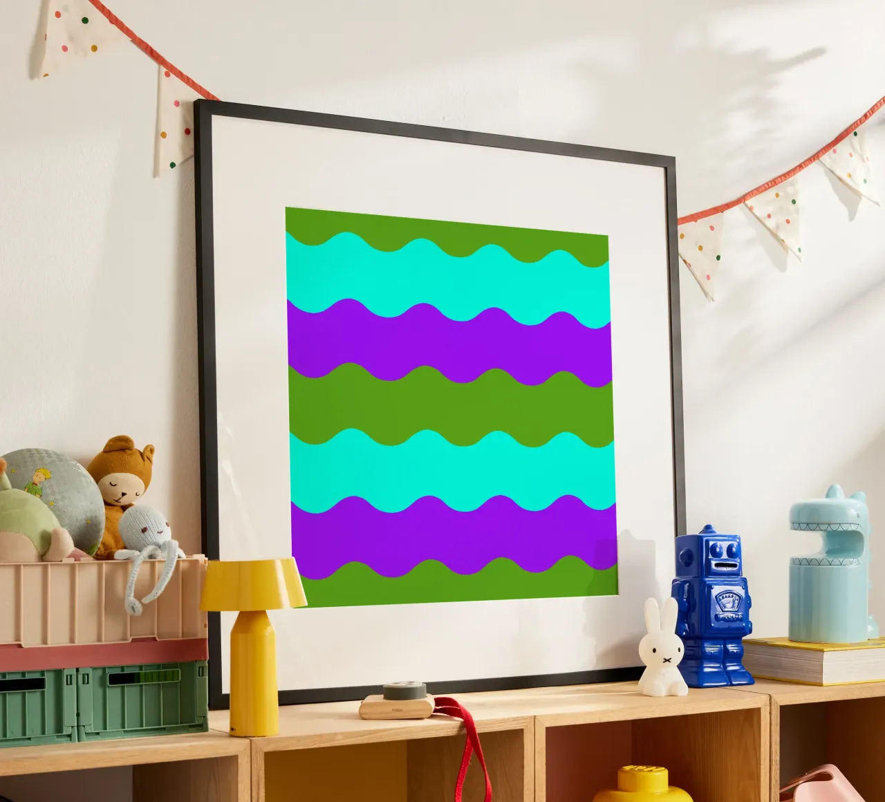 cluug poster con telaio in alluminio da fummelhummel