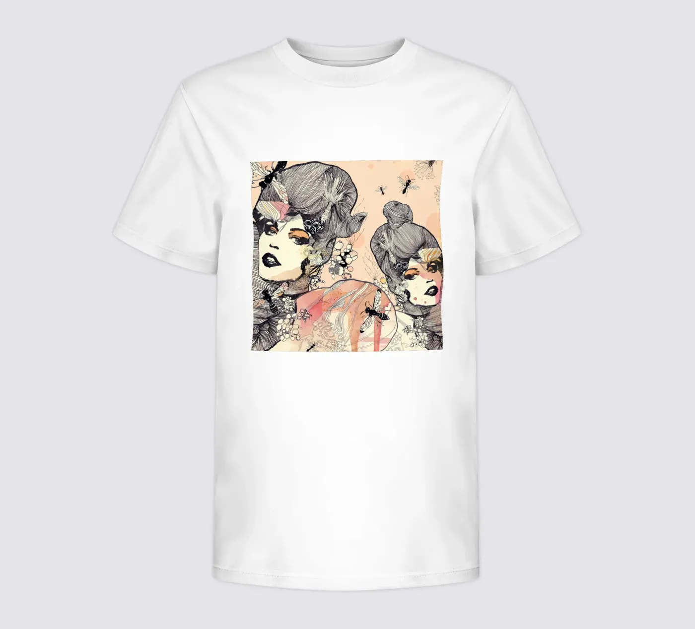 wasps t-shirt bambini da Giulio Iurissevich