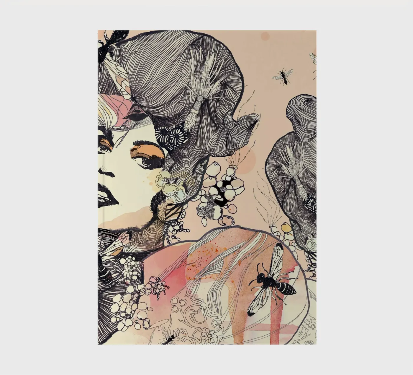 wasps notebook by Giulio Iurissevich