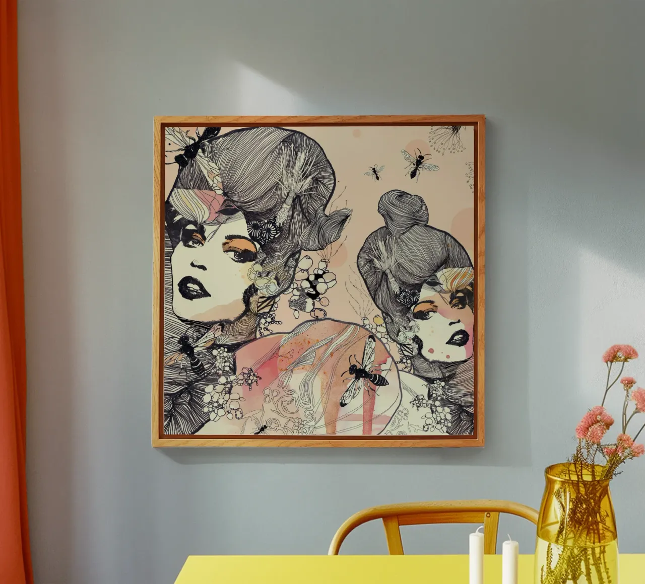 wasps plexiglass da Giulio Iurissevich