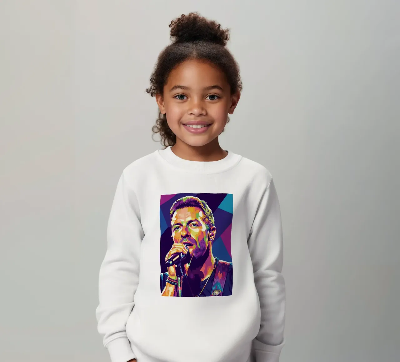 Chris Martin - Coldplay #4 felpa bambino da Hantamrata