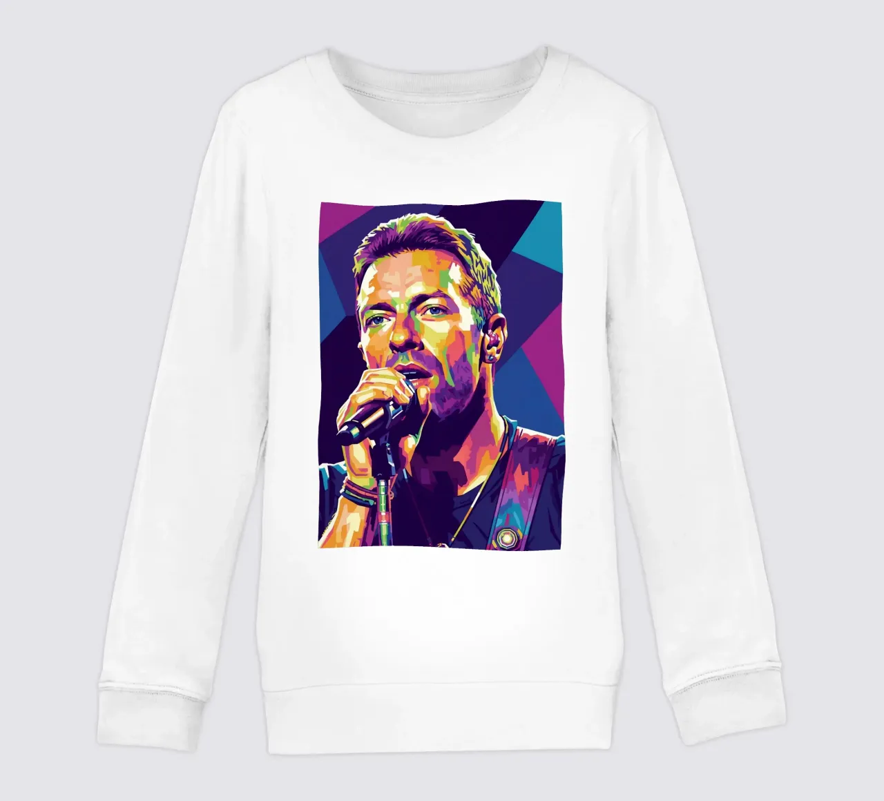 Chris Martin - Coldplay #4 felpa bambino da Hantamrata