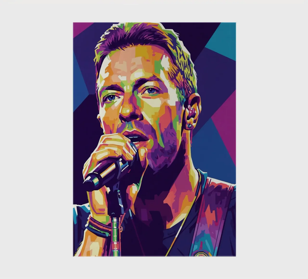 Chris Martin - Coldplay #4 notebook by Hantamrata