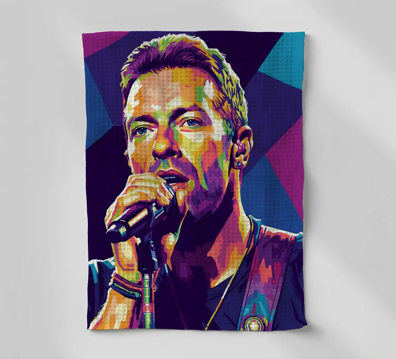 Chris Martin - Coldplay #4 canovaccio da cucina da Hantamrata