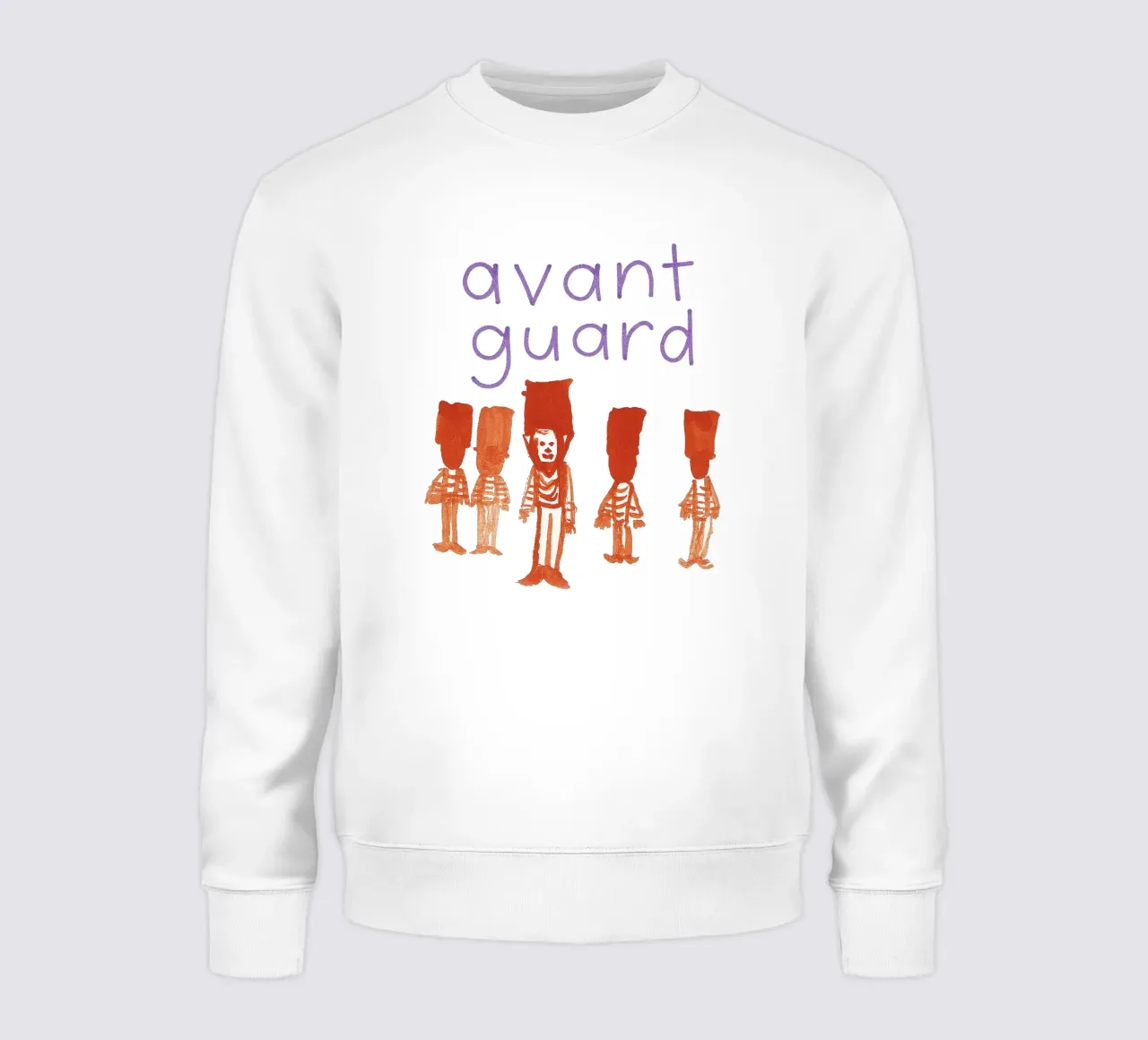 AVANT GUARD - Avantgarde - Child´s Drawing - Kinderzeichnung felpa da Vintage Van Gogh