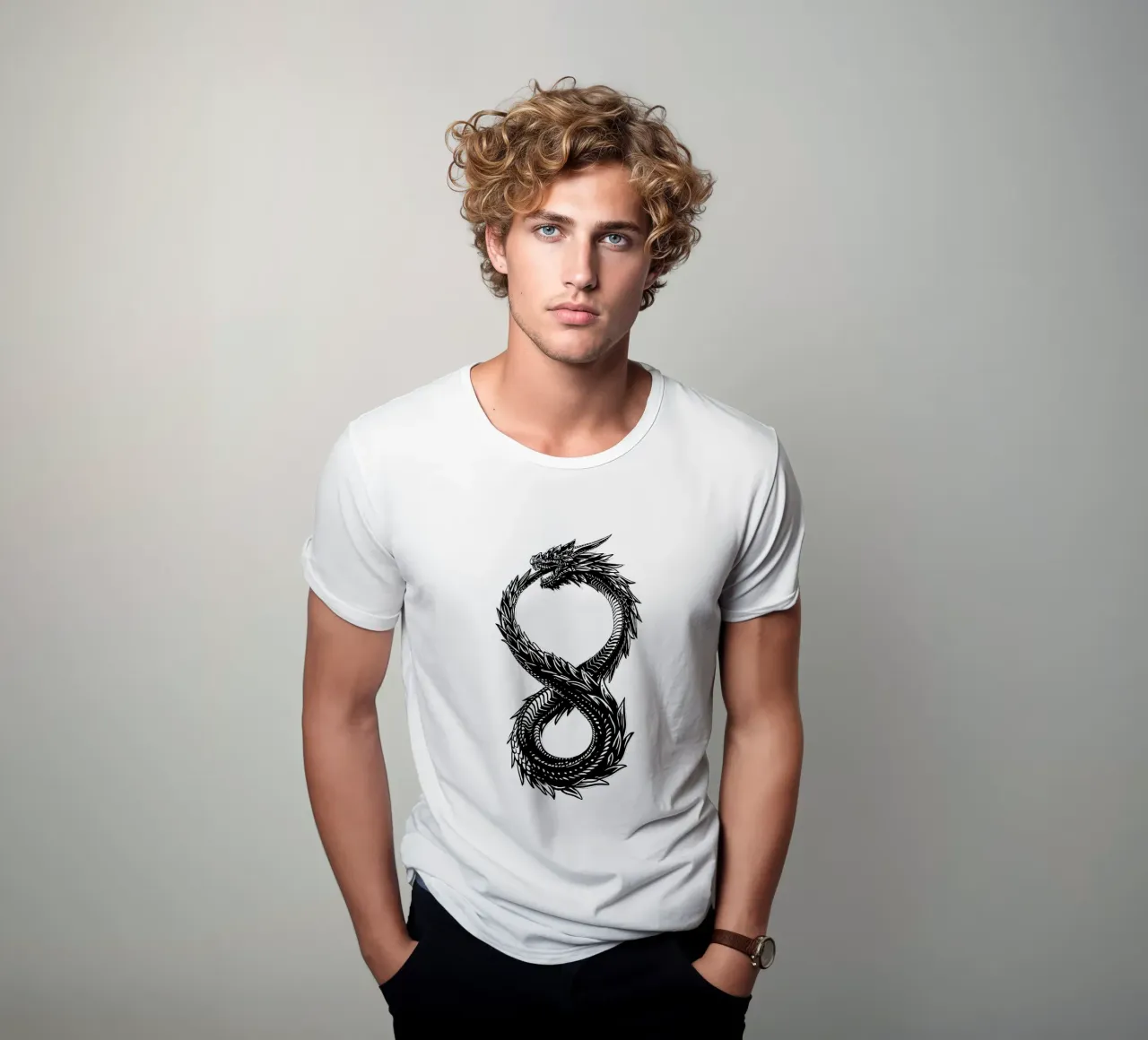 ouroboros t-shirt da 7115